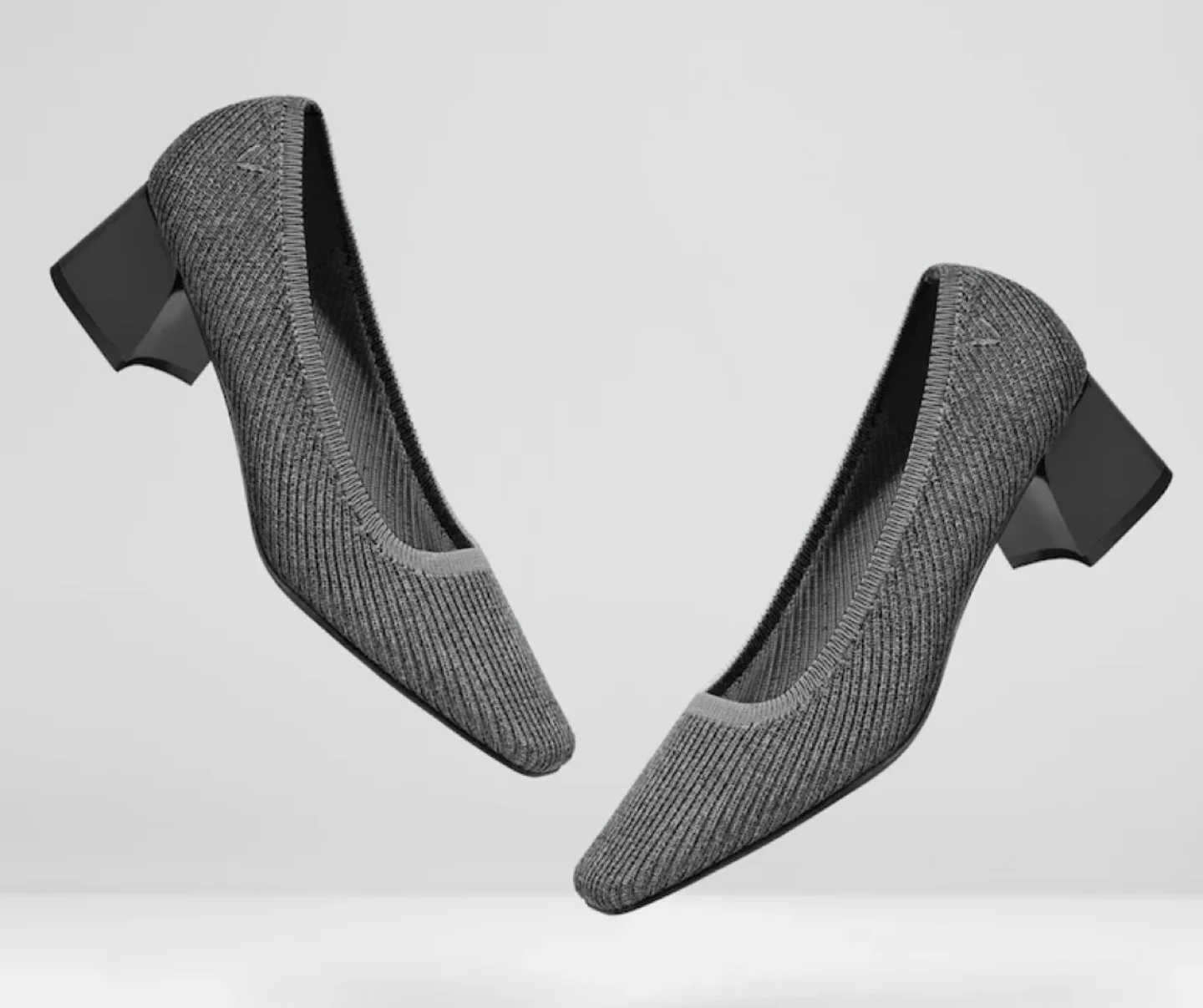 Vivaia Knit Low Heel Pumps image indicator(2)