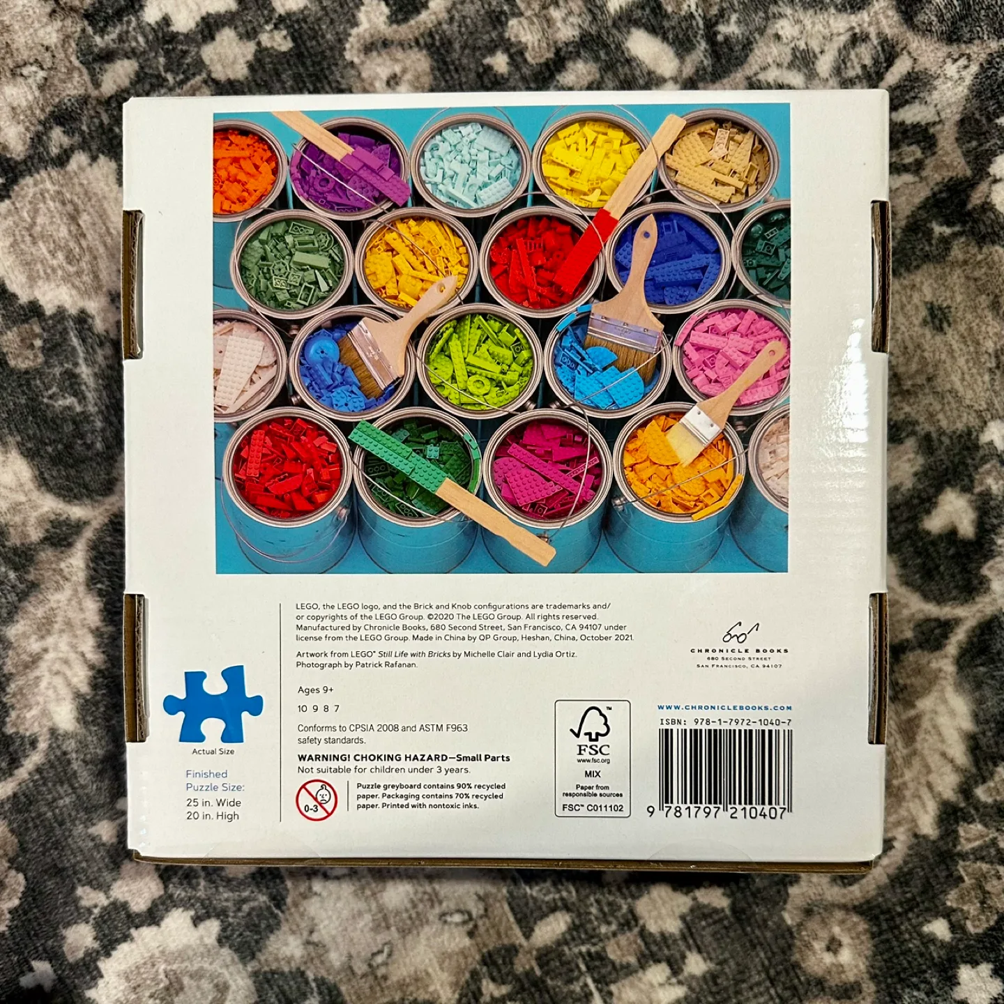 NEW! LEGO 1000 Piece Puzzle - Paint Party image indicator(2)