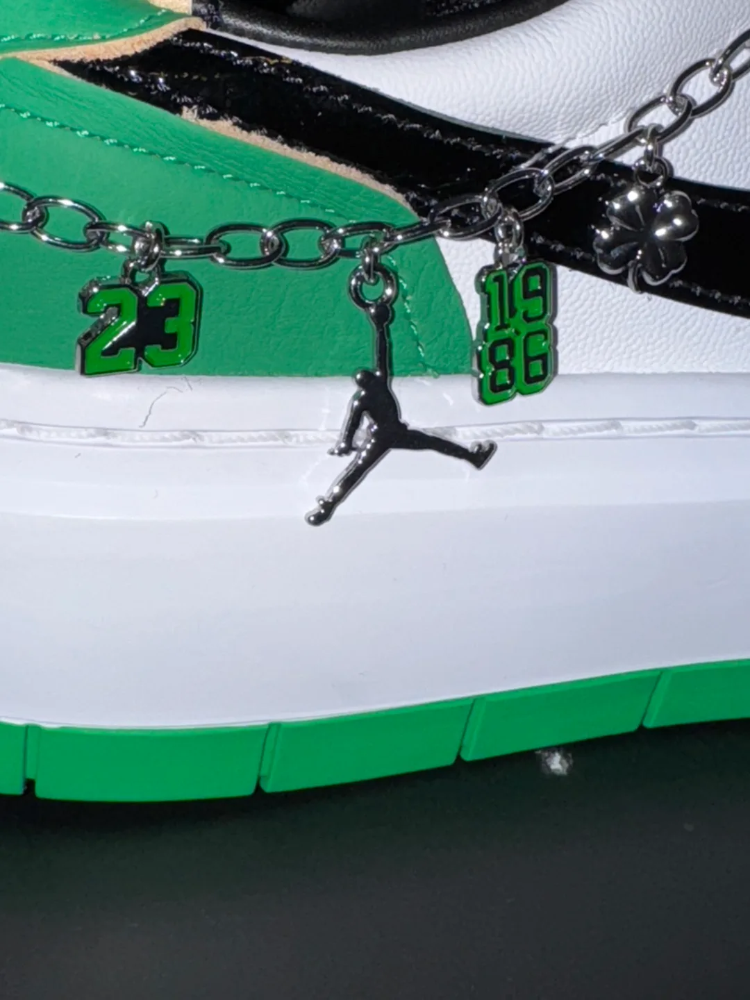 Nike Air Jordan 1 Elevate Low SE Lucky Green Women's 9 image indicator(6)