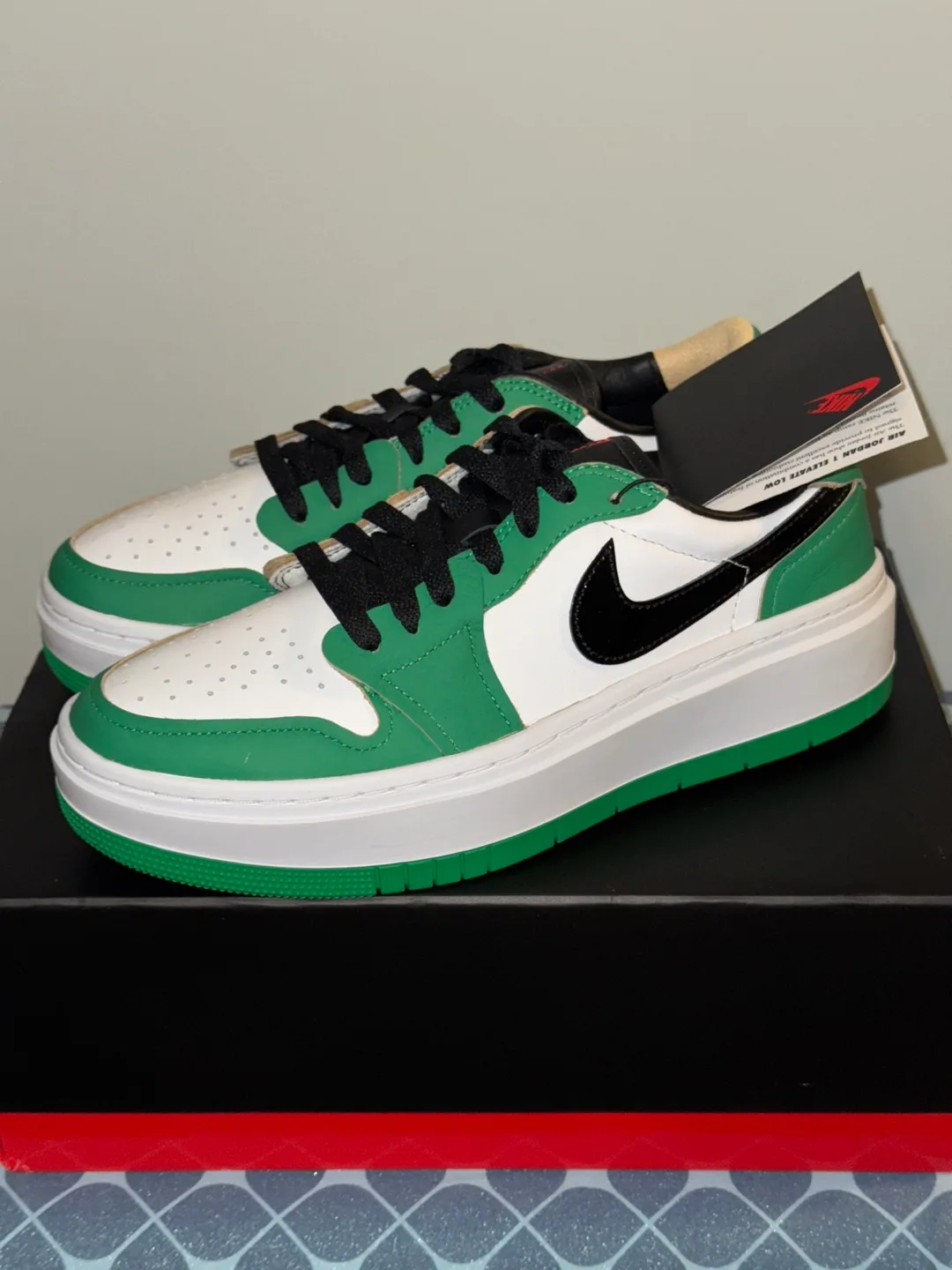 Nike Air Jordan 1 Elevate Low SE Lucky Green Women's 9 image indicator(4)