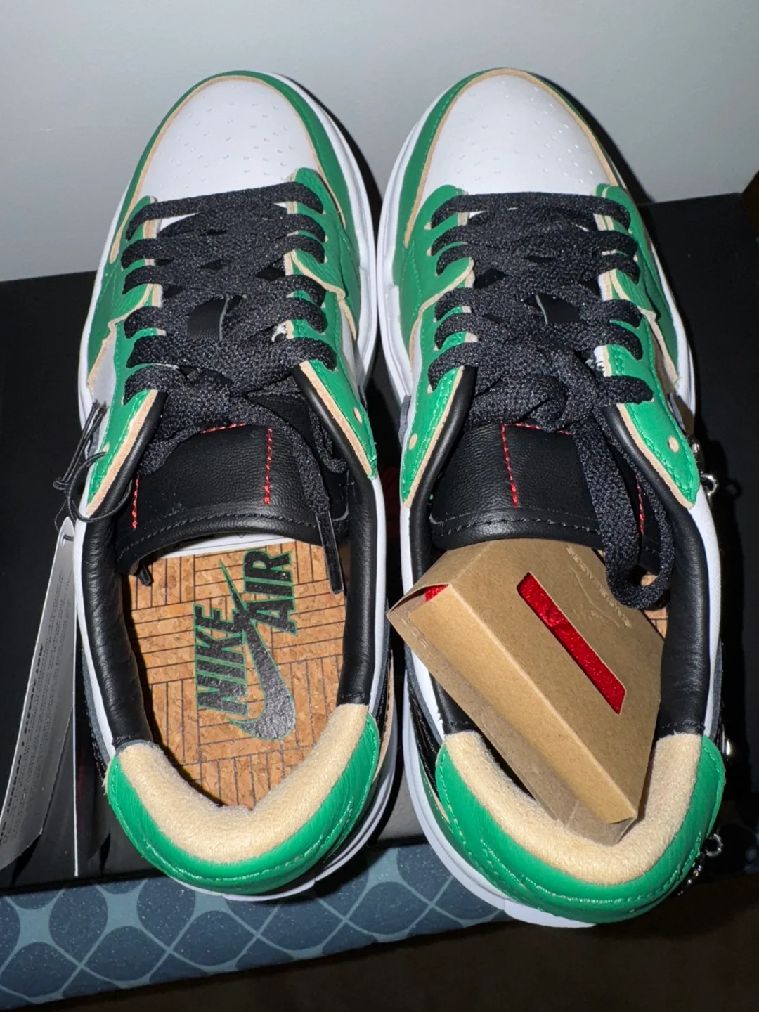 Nike Air Jordan 1 Elevate Low SE Lucky Green Women's 9 image indicator(8)