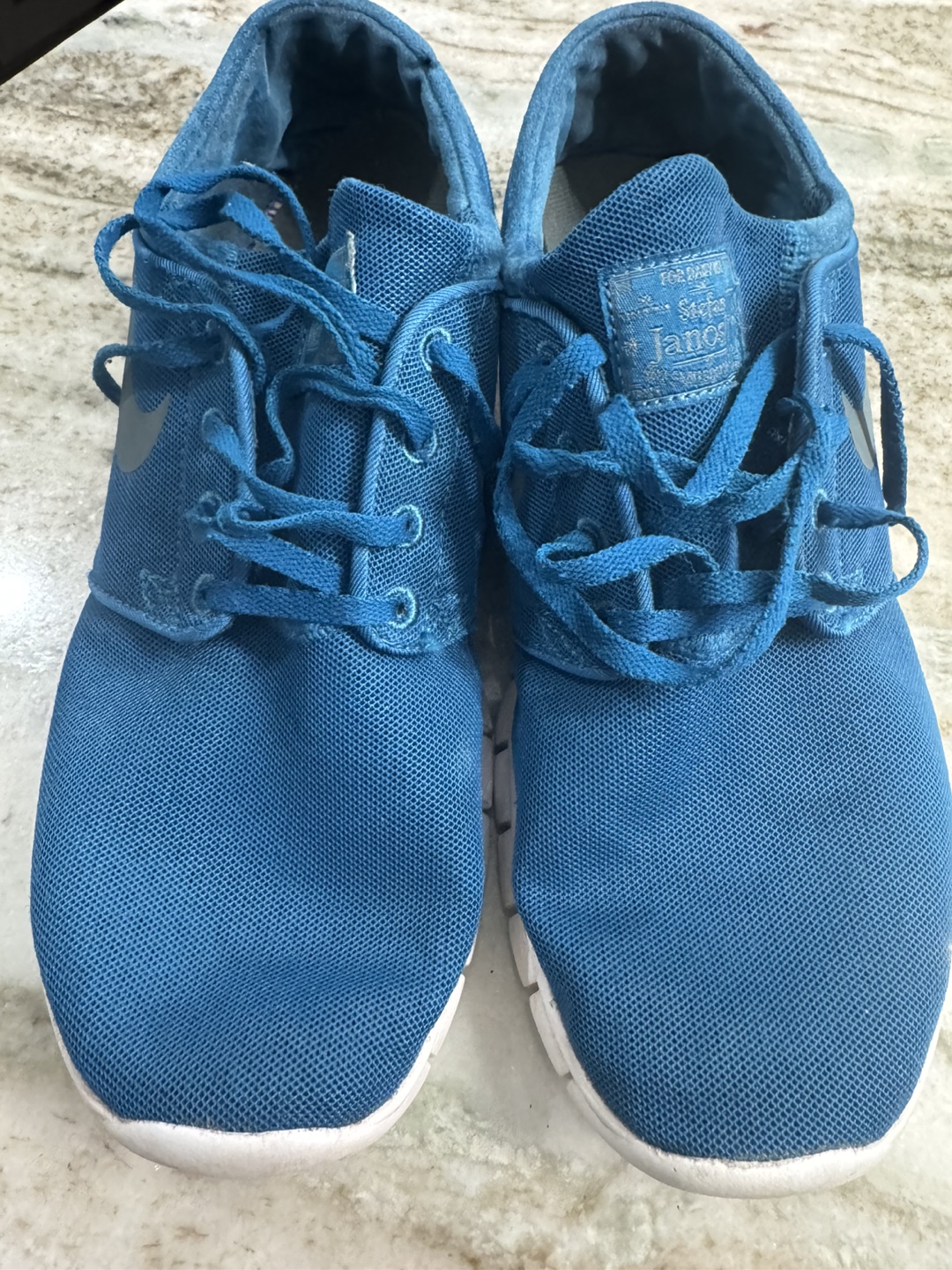 Nike Stefan Janoski Mens Size 9.5 Blue Skateboarding Shoes