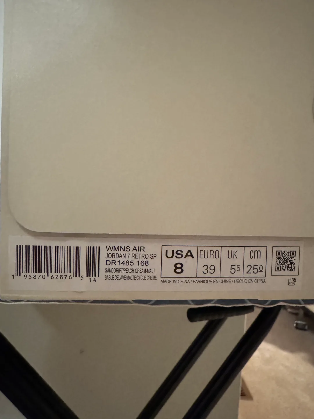 Nike Air Jordan 7 x Bephies Beauty Supply Women's 8 Authentic image indicator(2)