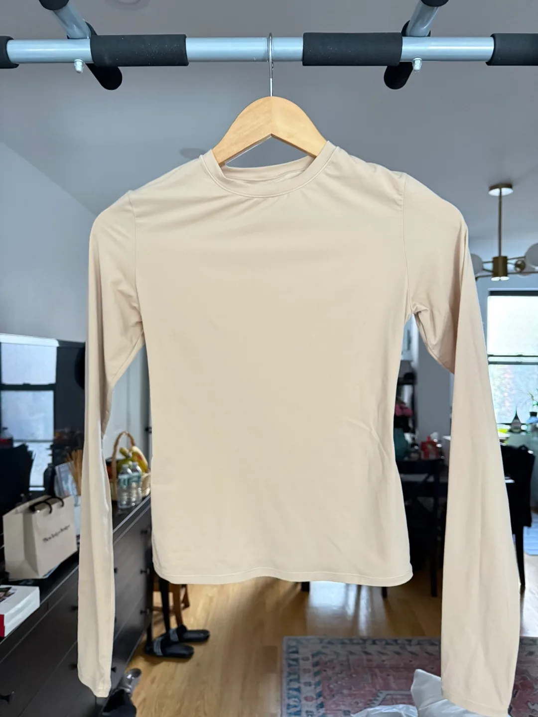 Skims tan and cream long sleev, size S thumbnail