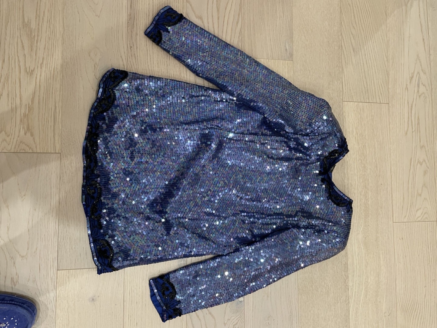 Vintage Frank Usher Sequin Jacket - photo 2