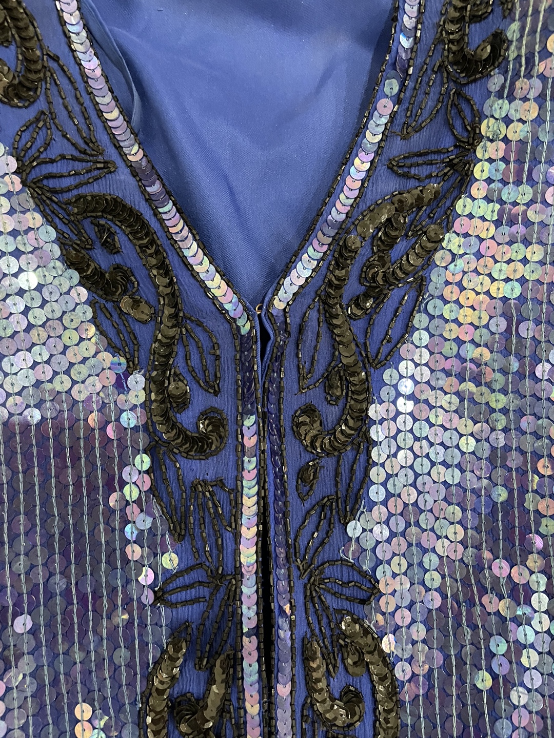Vintage Frank Usher Sequin Jacket - photo 5