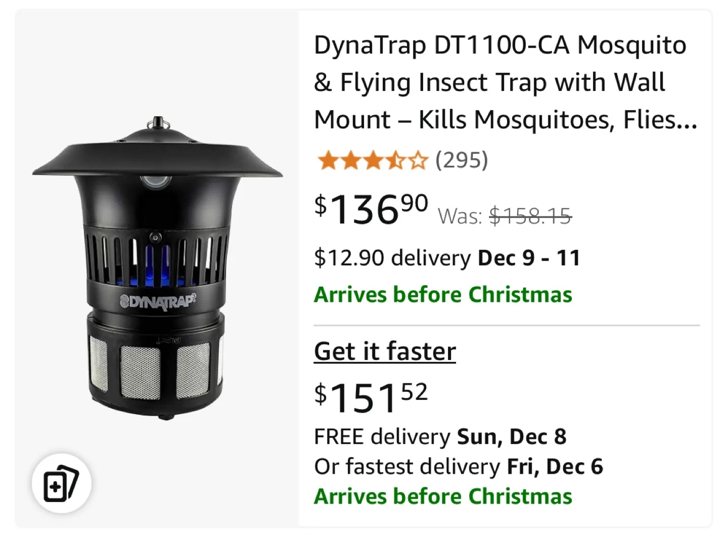 DynaTrap Insect Trap with catch can image indicator(2)