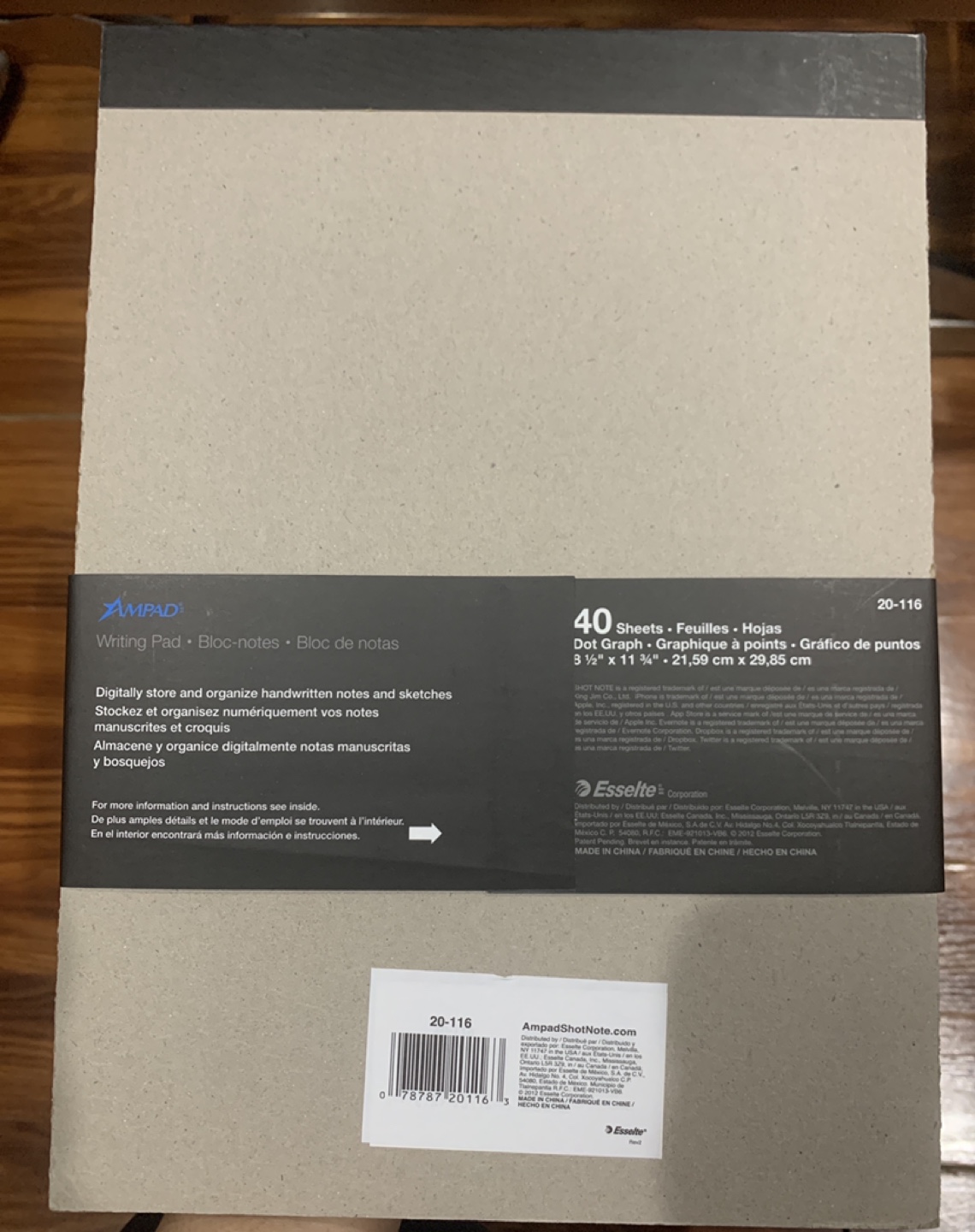 Ampad Shot Note Writing Pad #thriftypicks - photo 2