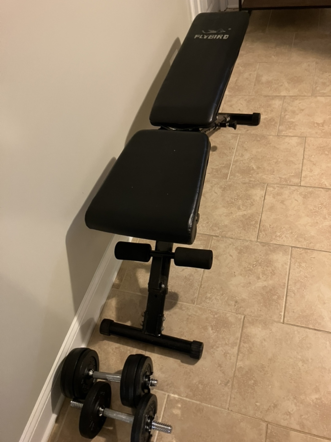 Adjustable Weights with Bench - photo 2