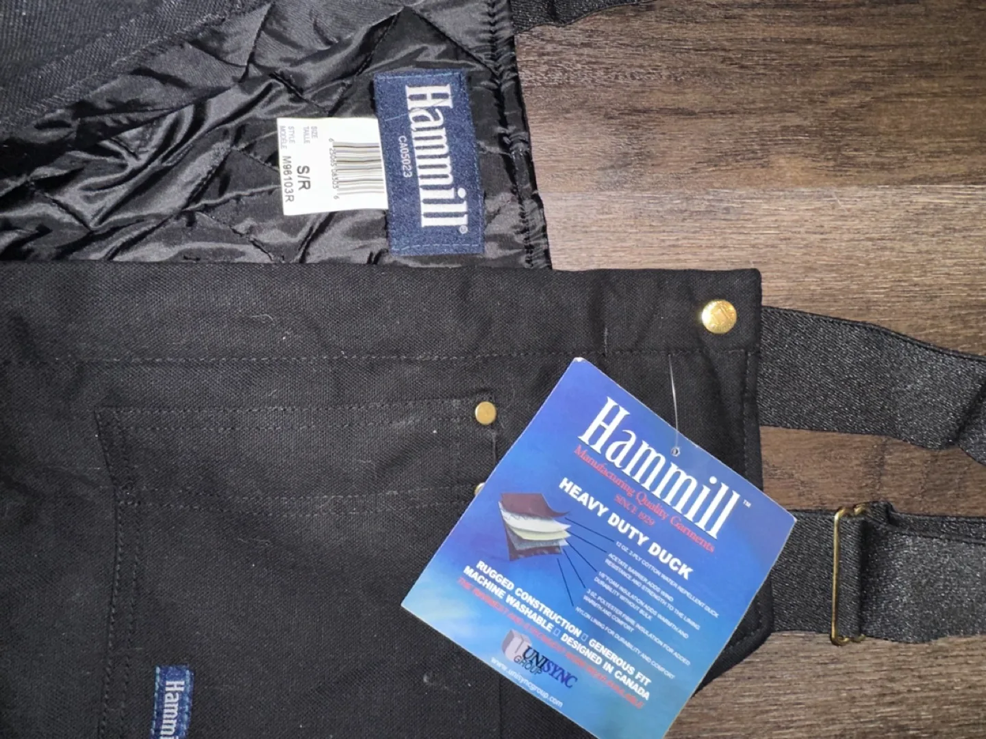 Brand new Hammill overall retail:$189 image indicator(3)