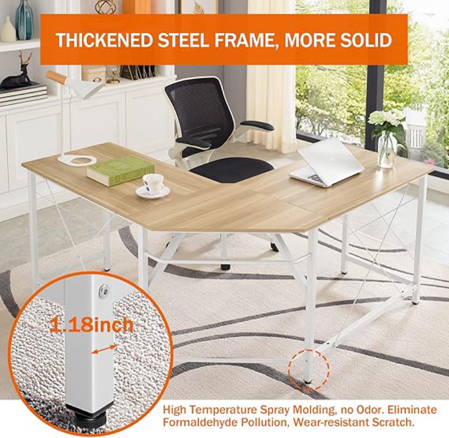L-Shaped Desk - photo 4