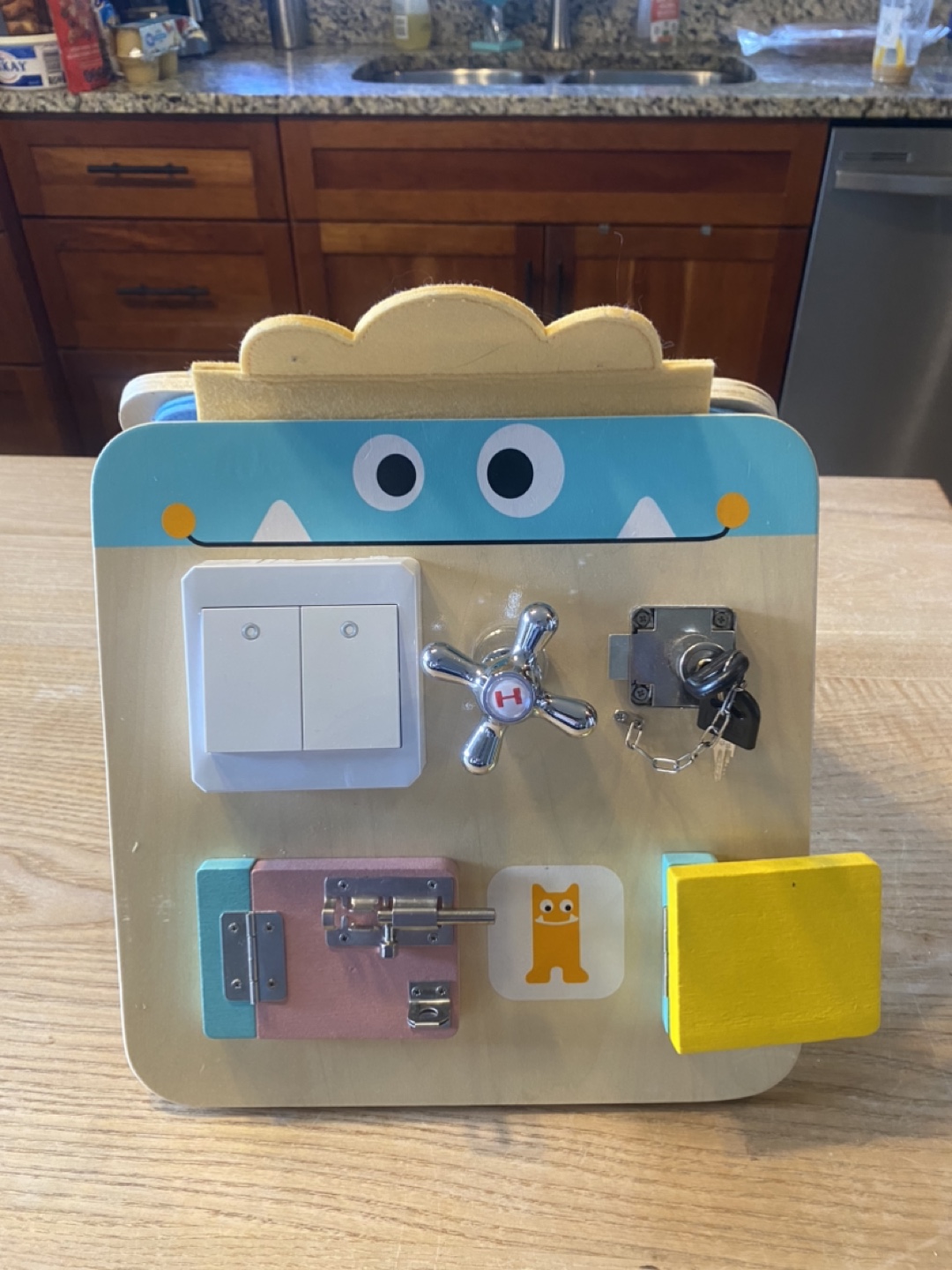 Busy Board for Toddlers - photo 3