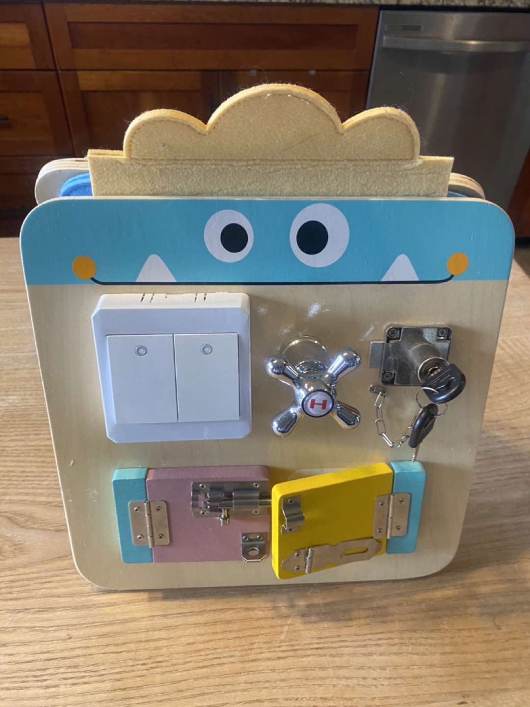 Busy Board for Toddlers - photo 2