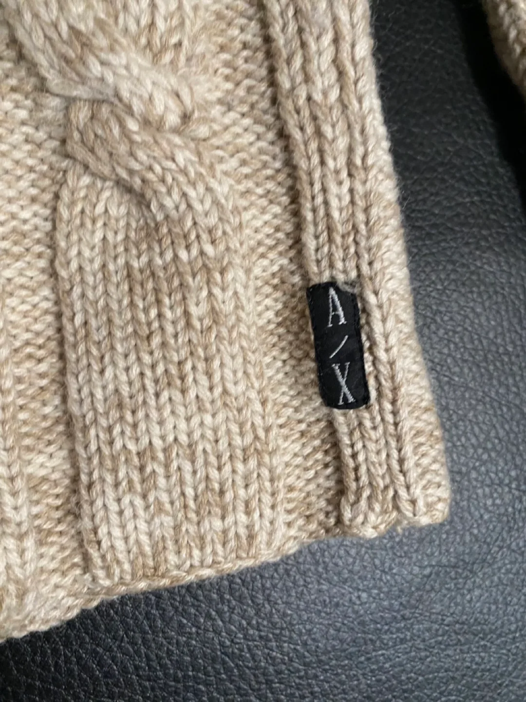 Armani Exchange A/X. Cable Knit Sweater #thriftypicks image indicator(3)