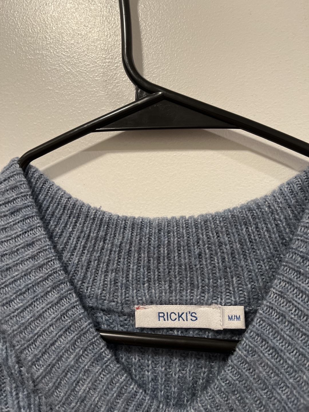 Blue Cable Knit Sweater - photo 3