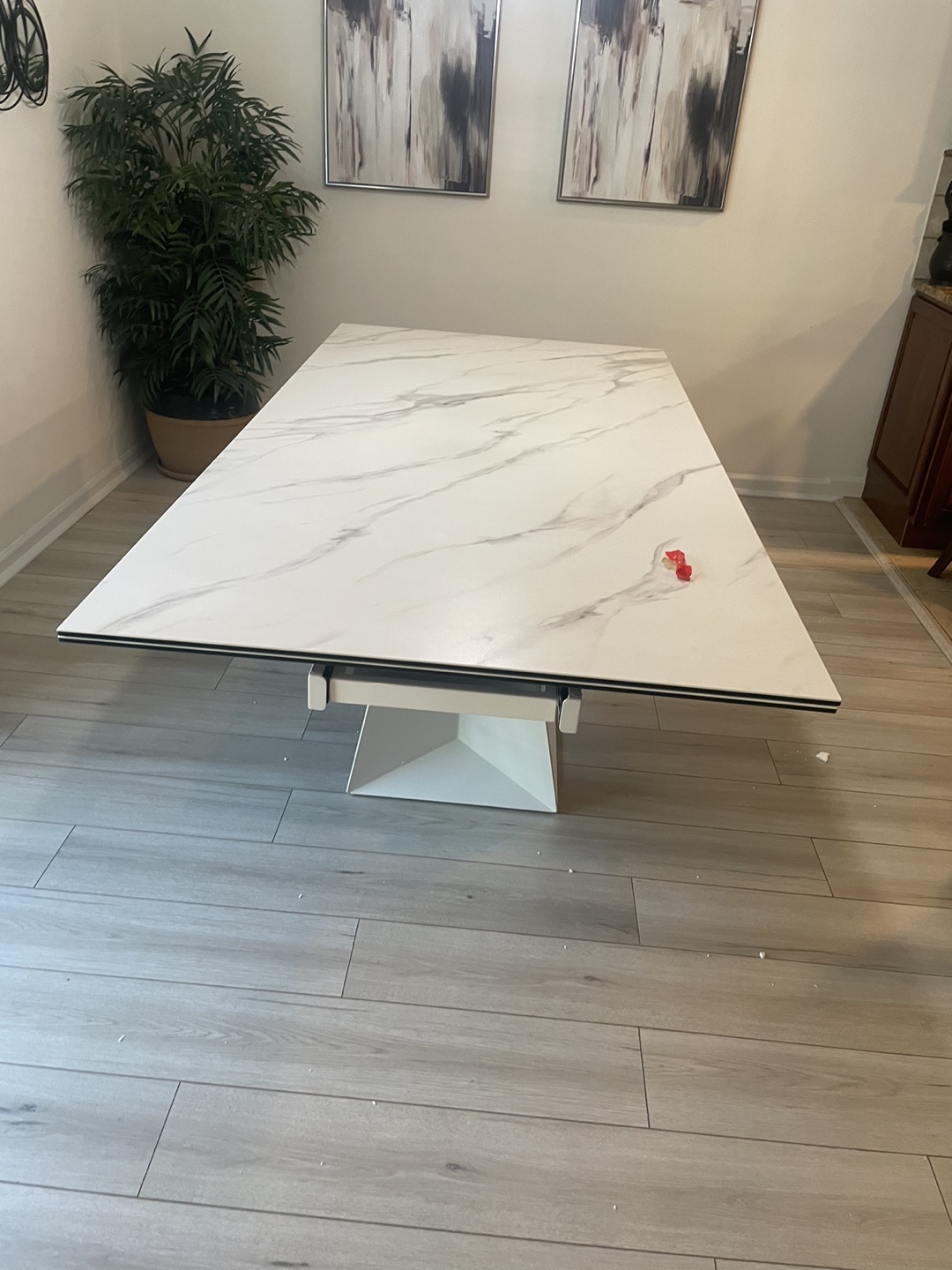 Brand new porcelain table with two leaf - photo 2