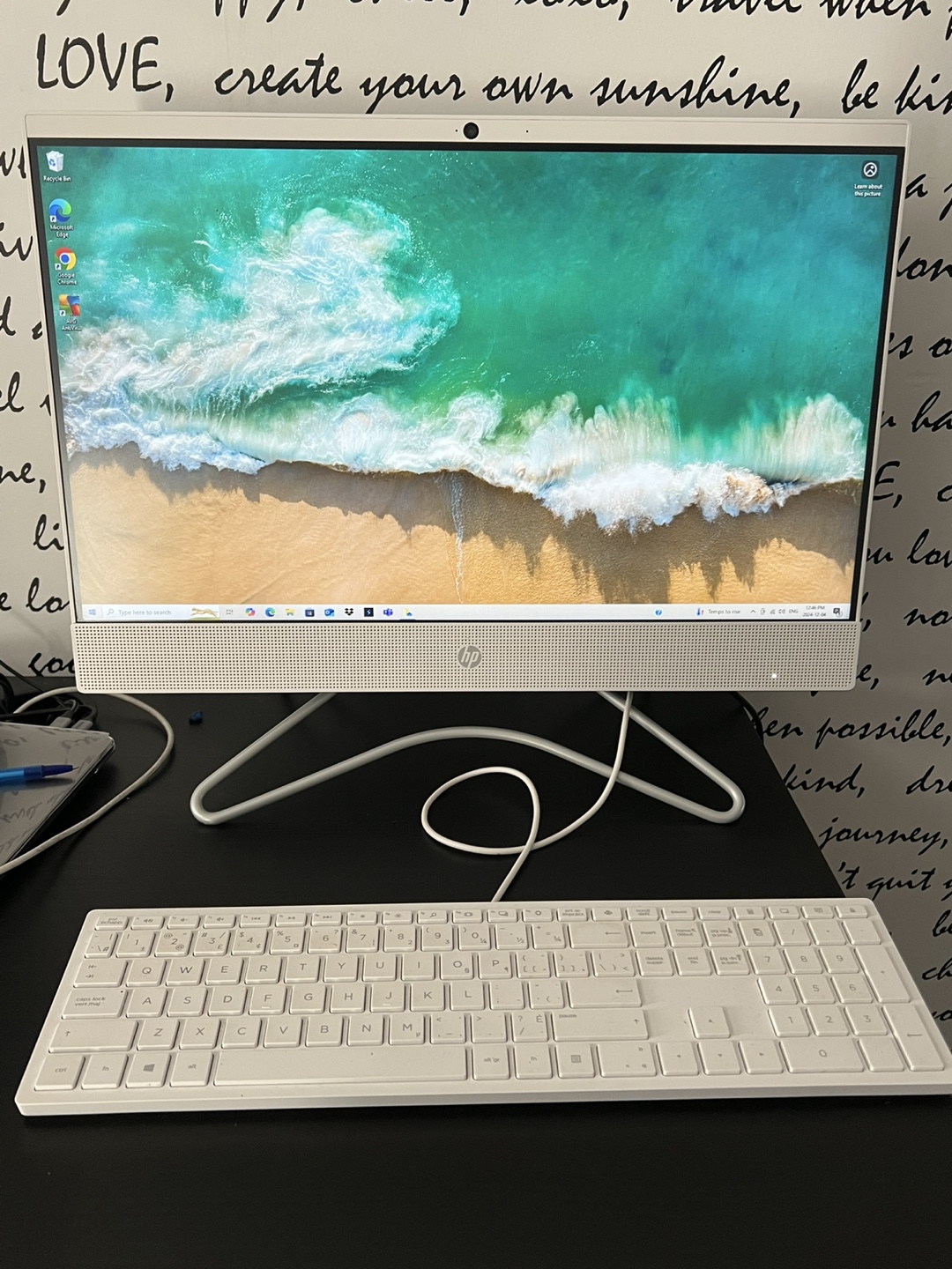 HP All-in-One Desktop Computer