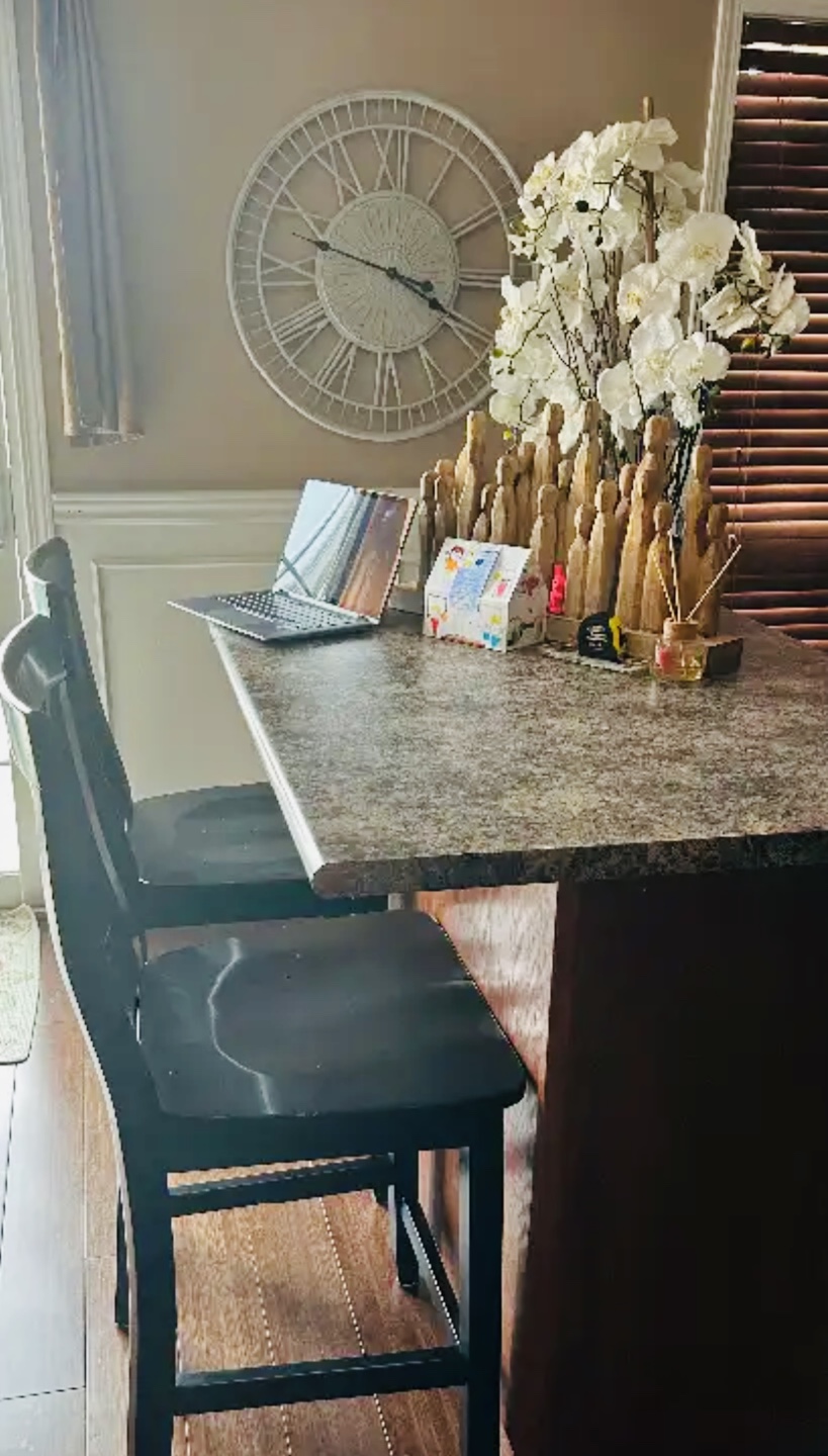 Black Kitchen Counter Stools (2) - photo 2