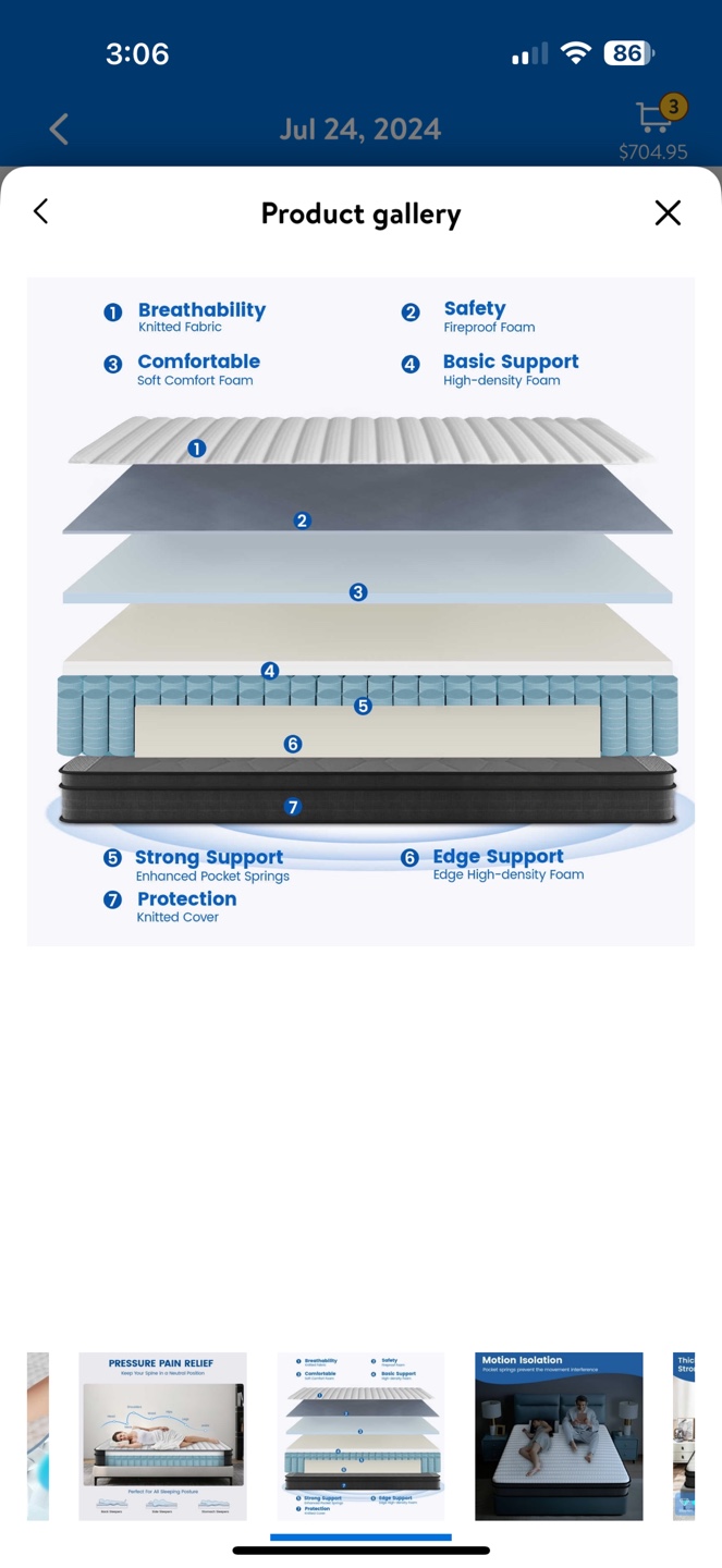 Full Double Mattress - photo 2