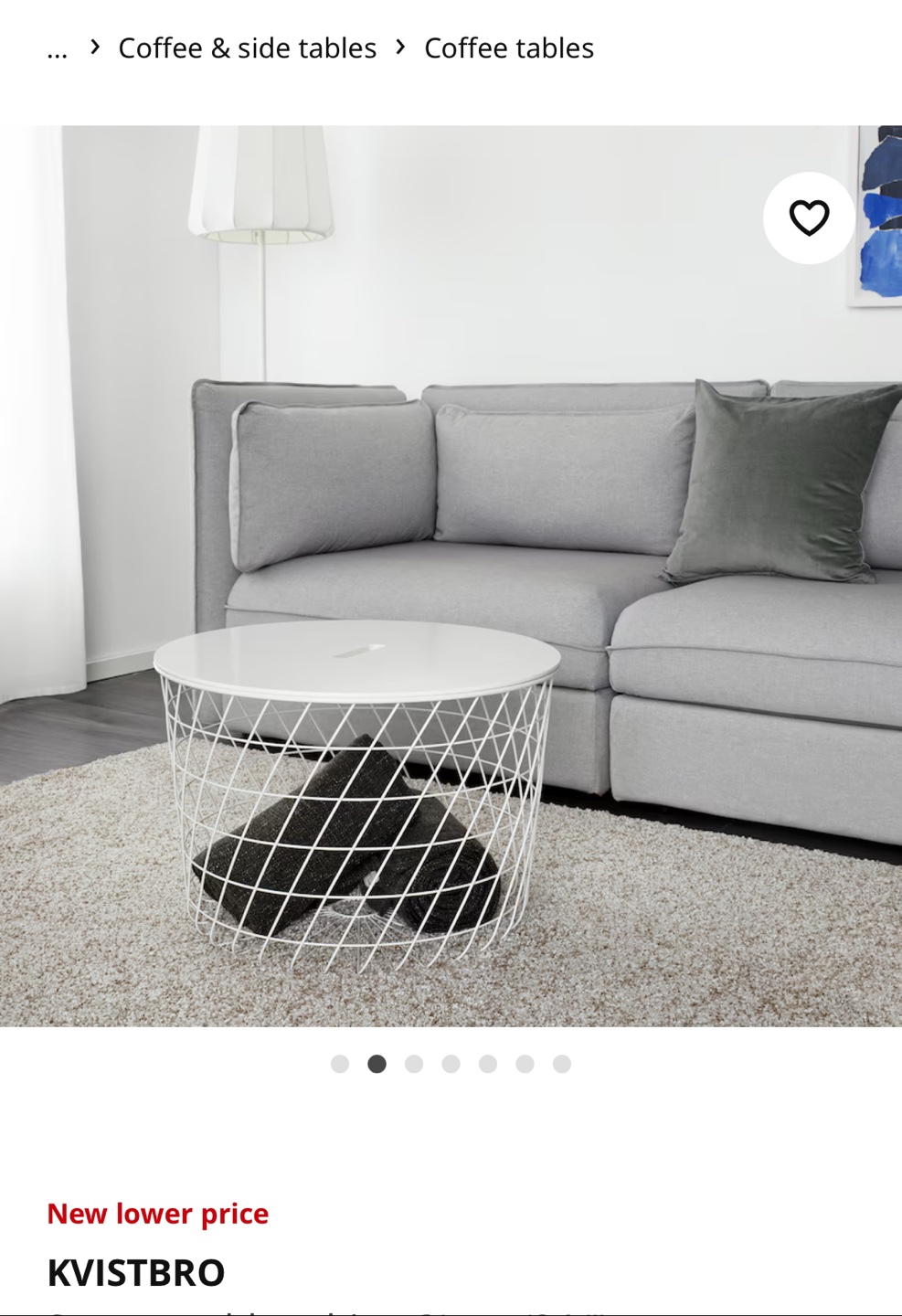 IKEA KVISTBRO Coffee Table - photo 2