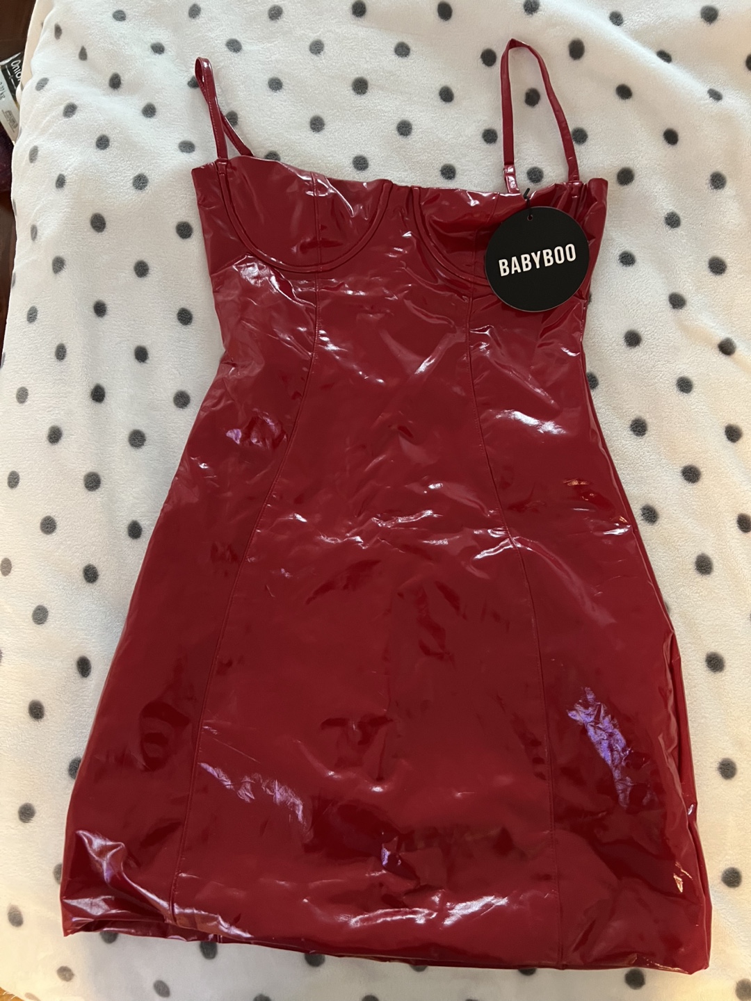 Babyboo Red Mini Dress