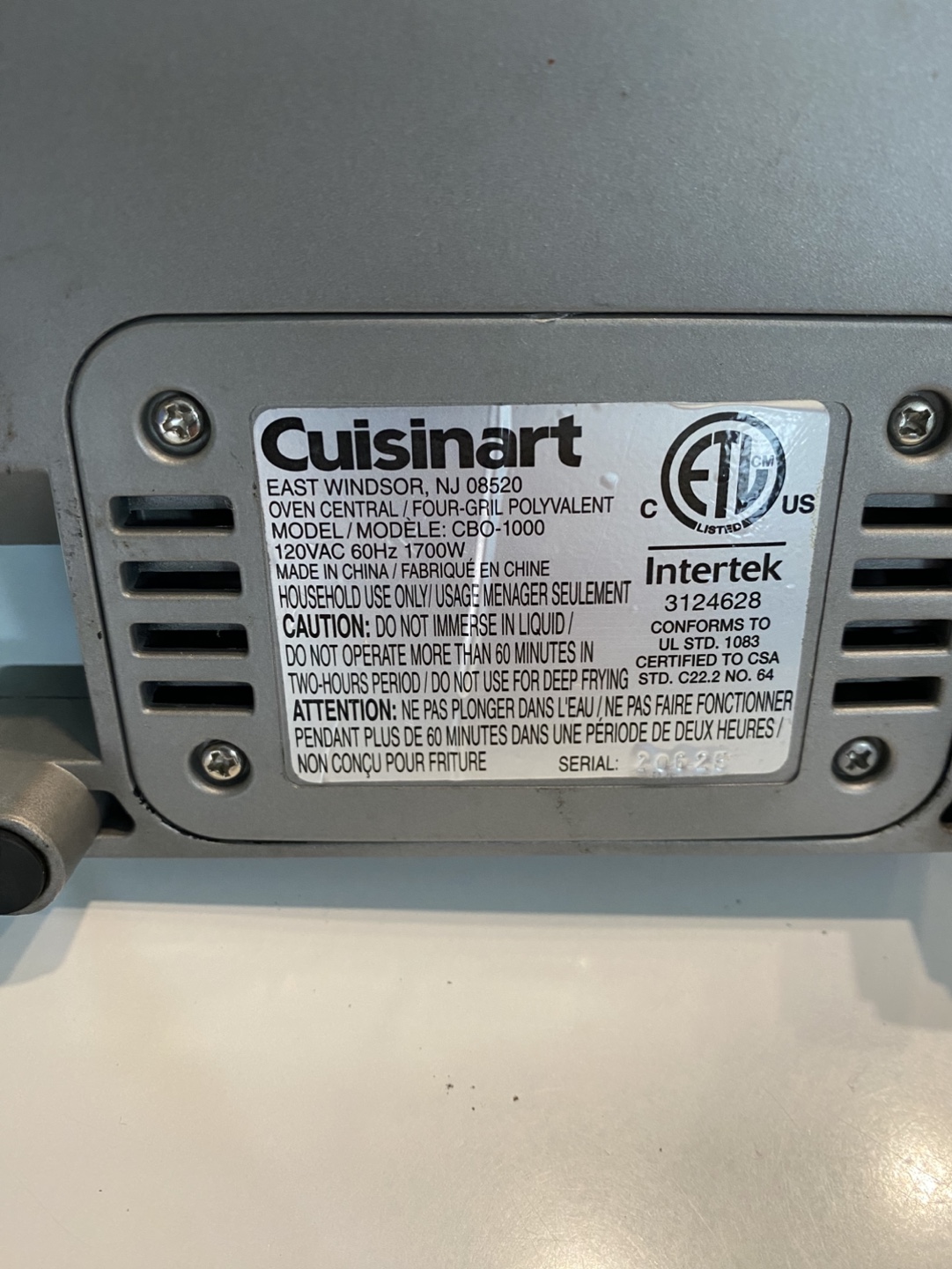 Cuisinart Indoor Electric Grill - photo 3
