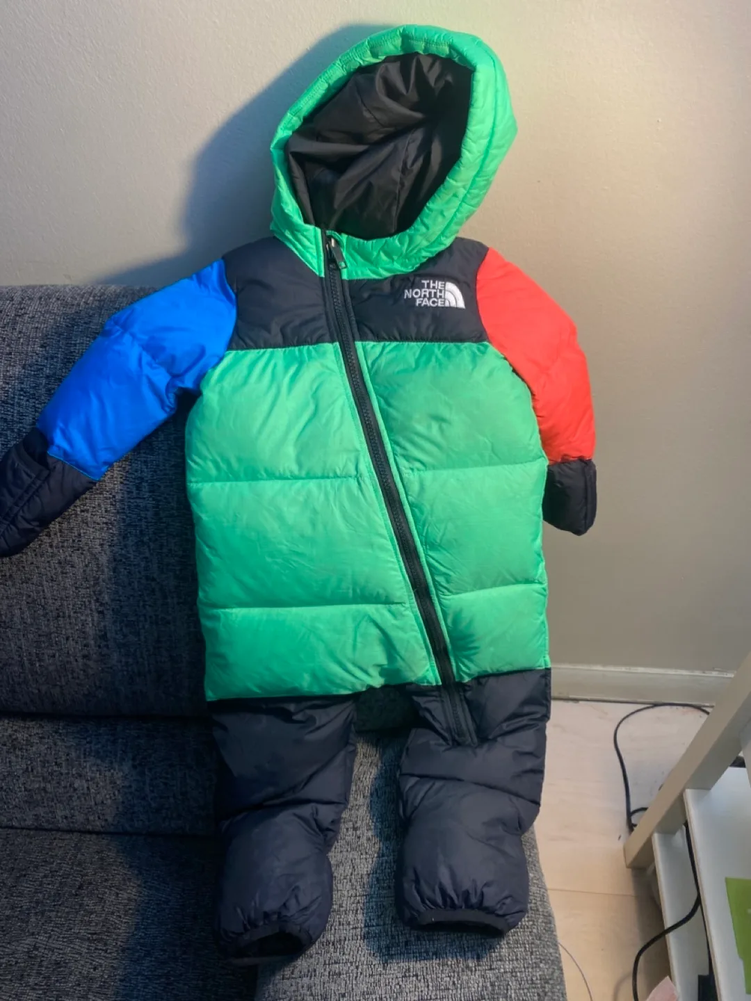 The North Face Baby 96 Nuptse Chlorophyll Green thumbnail