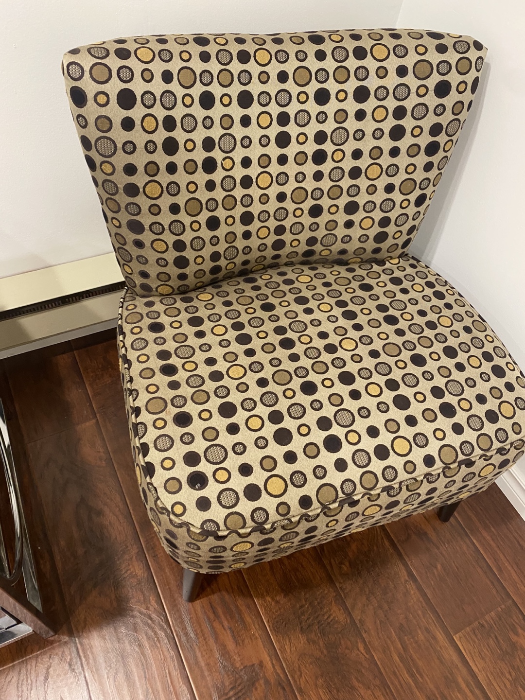 Polka Dot Accent Chair