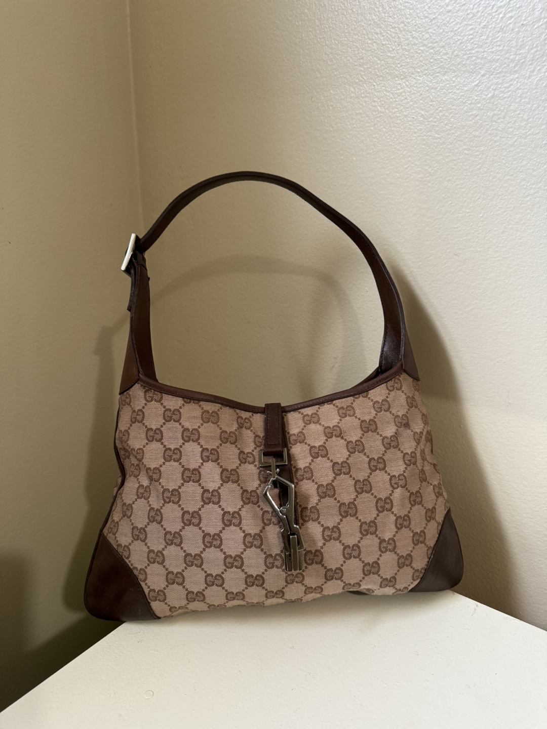 Gucci GG Monogram Shoulder Bag