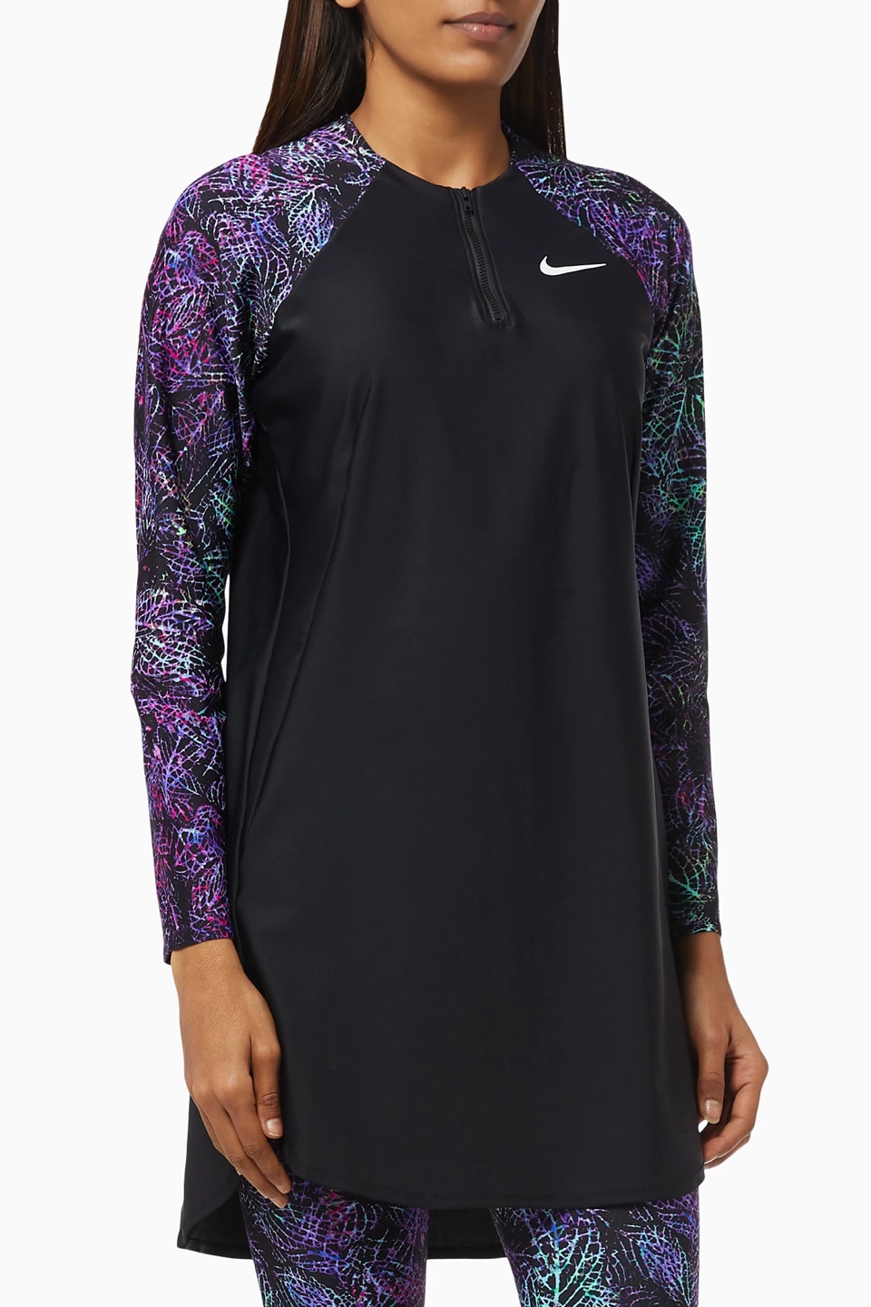 Nike Victory Women's Full Coverage Swim Tunic - size medium