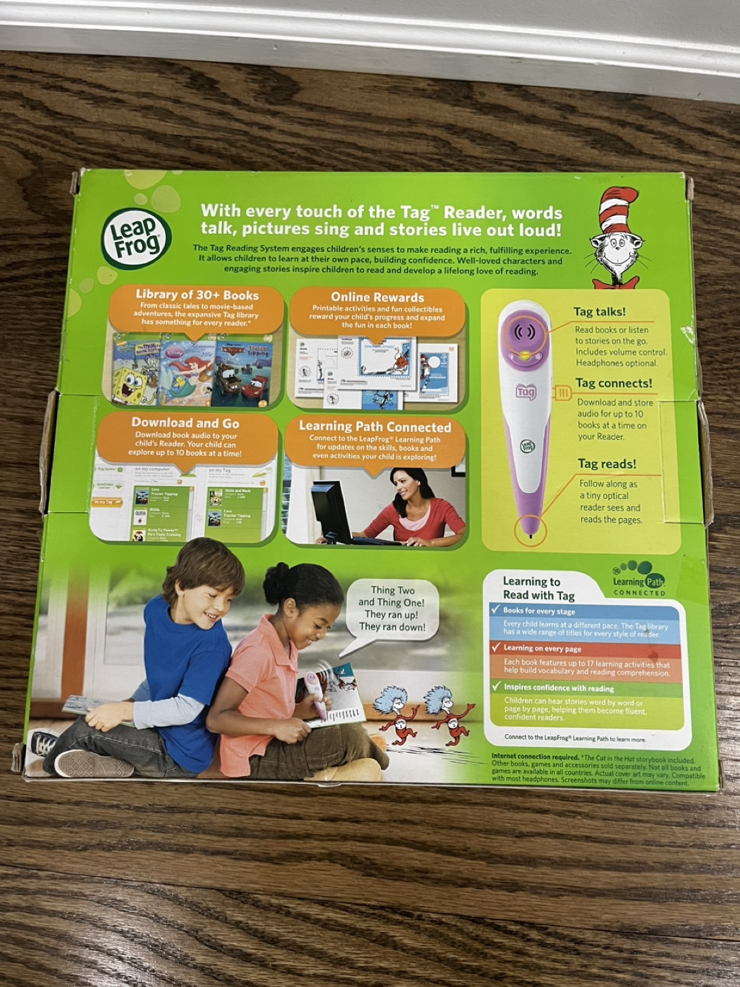 LeapFrog Tag Reading System - The Cat In The Hat - photo 2
