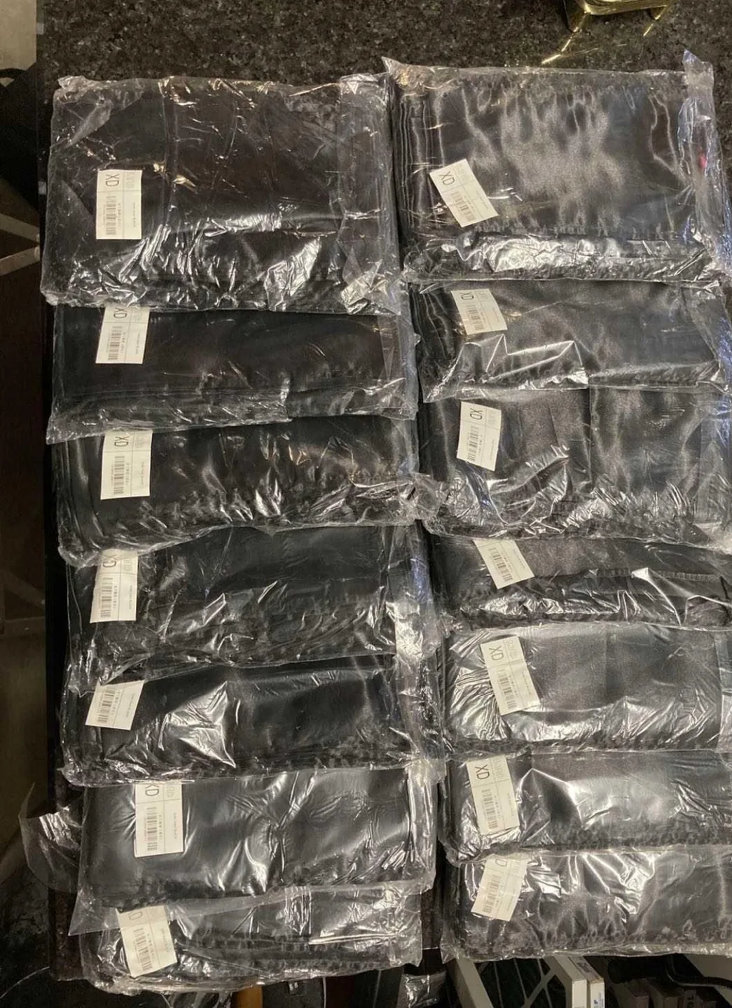 140 Black Satin Chair Sashes image indicator(2)