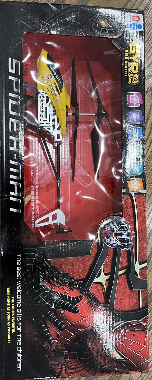 Spider-Man RC Helicopter