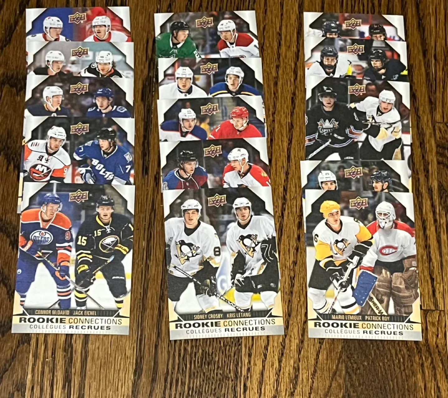 Tim Hortons 2024 Duos Hockey Cards Rookie Connections Full Set image indicator(2)