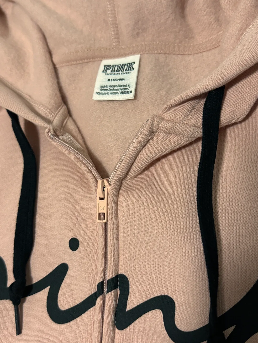 Pink Victoria's Secret Hoodie (M) image indicator(2)