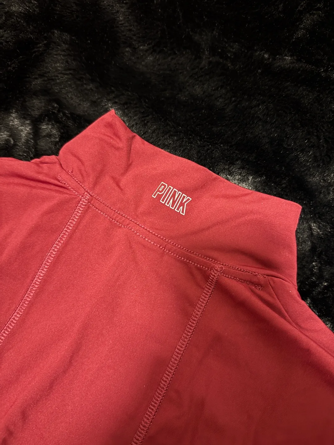 PINK Maroon (L) Activewear image indicator(3)