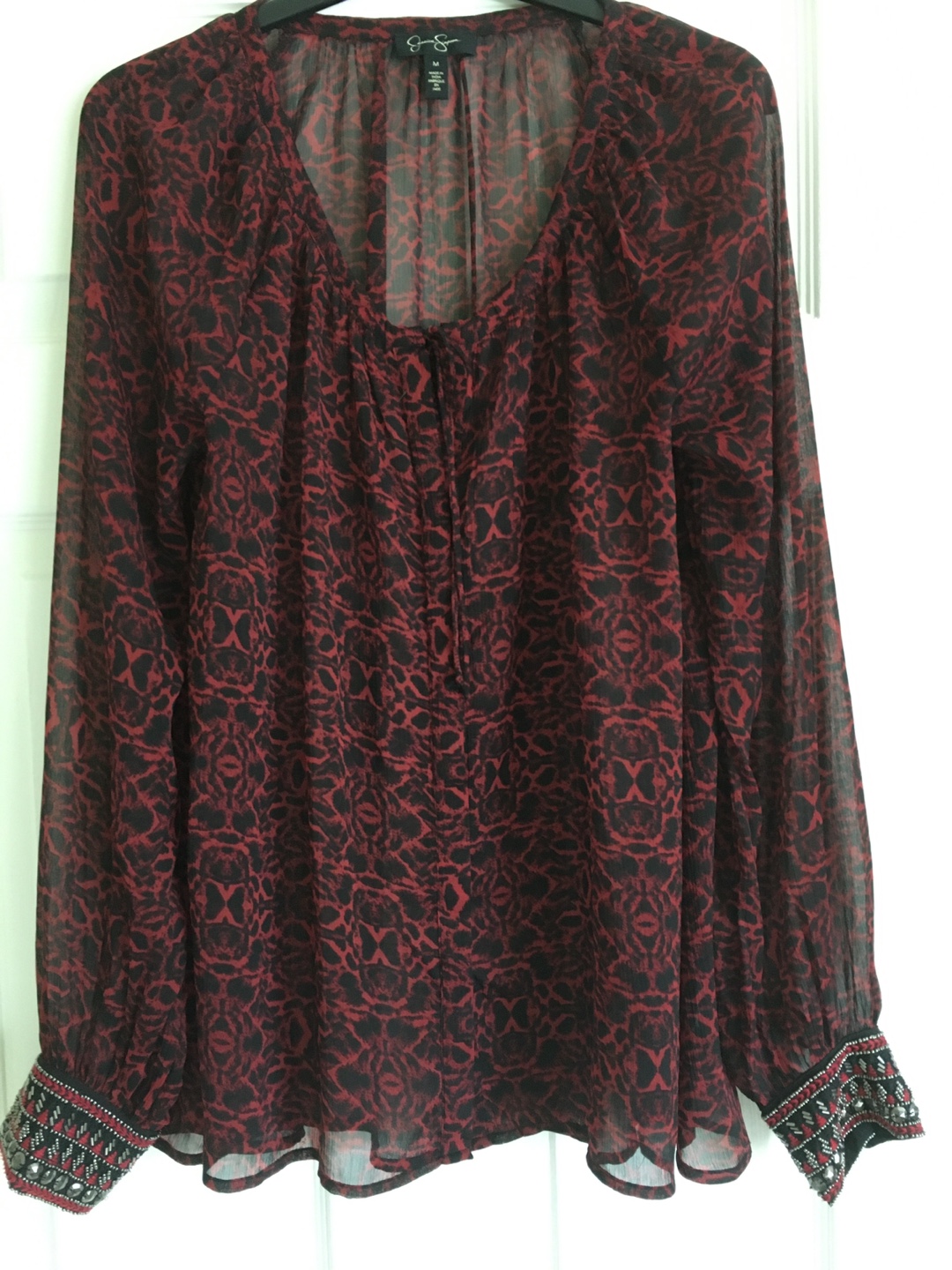 Jessica Simpson Red Blouse