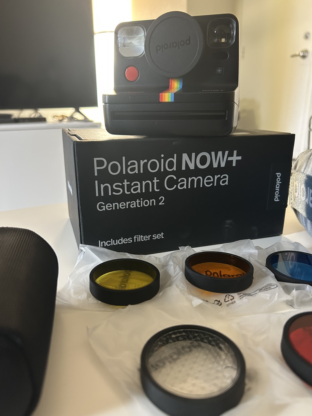 Polaroid Now+ Instant Camera (Generation 2) with filter set - photo 4