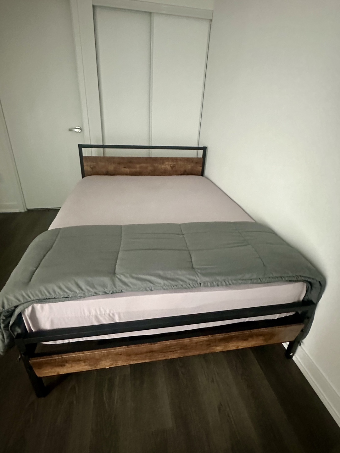 Double Bed Frame and double mattress