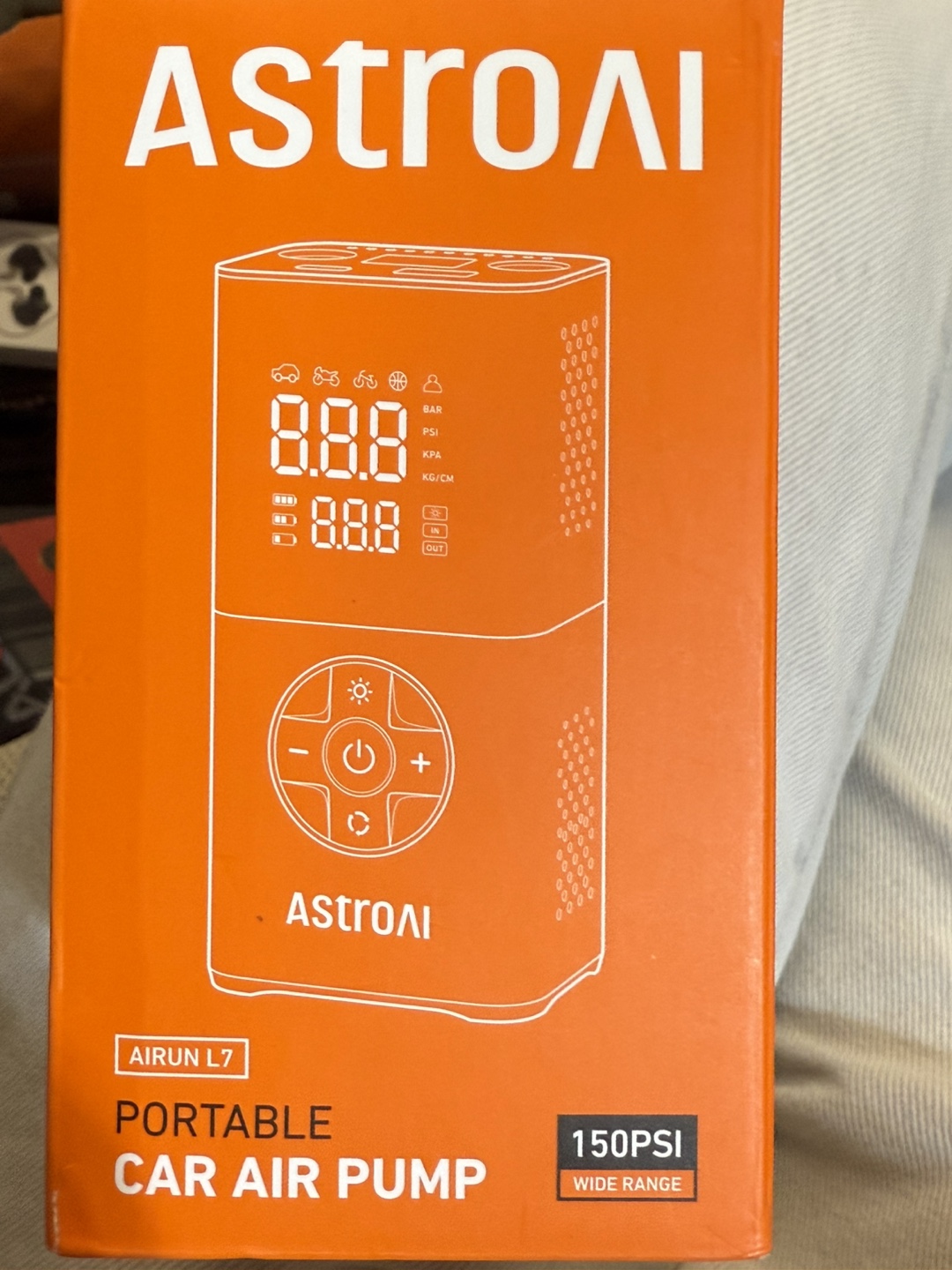 AstroAI AIRUN L7 Portable Car Air Pump