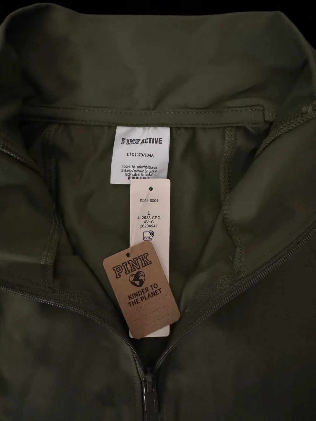 PINK Active Long Sleeve Top image indicator(4)