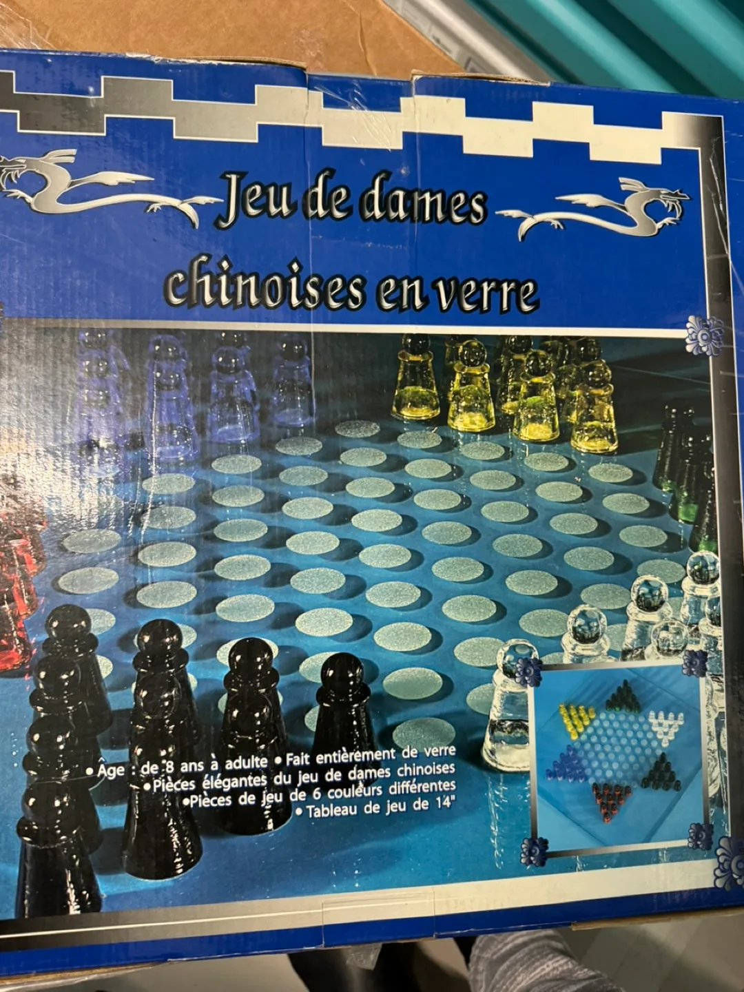 Glass Chinese Checkers image indicator(3)