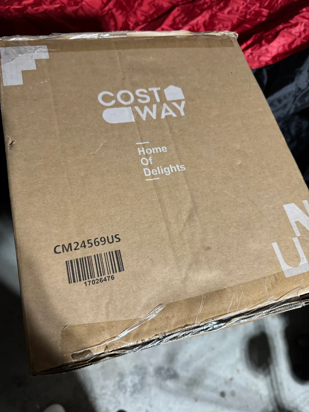 New In Box Artificial Christmas Tree 7ft Tall 700 Warm Lights image indicator(7)