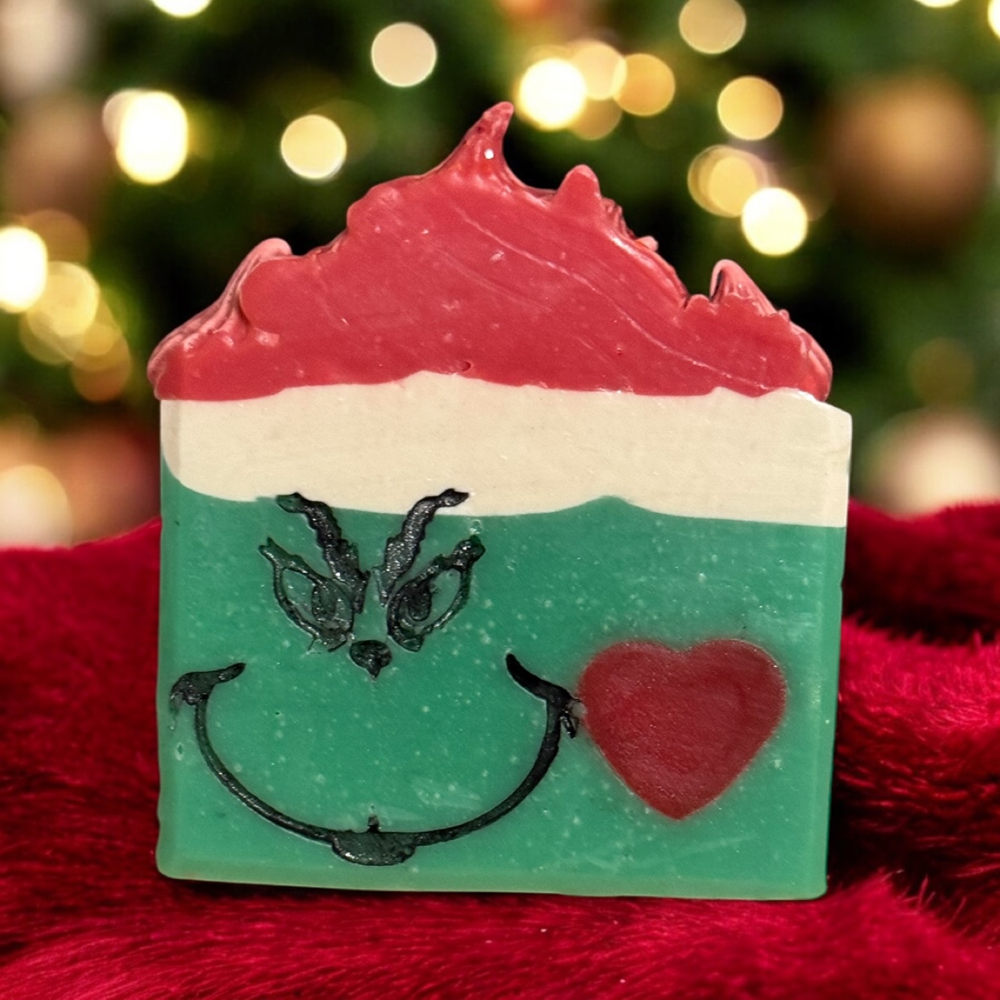 Grinch Handmade Soap