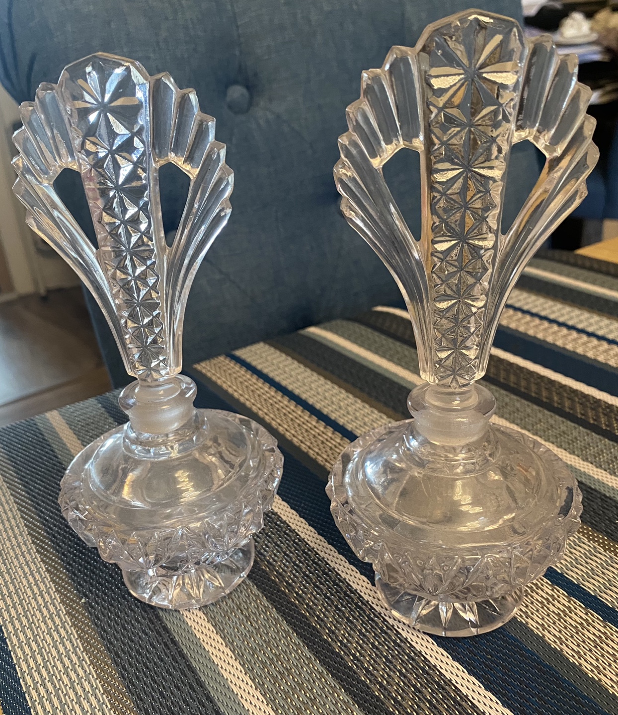 #ThriftyPicks Vintage Crystal Perfume Bottles
