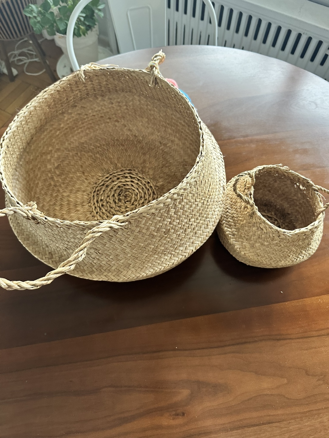 Set of Two Woven Storage Baskets - photo 2