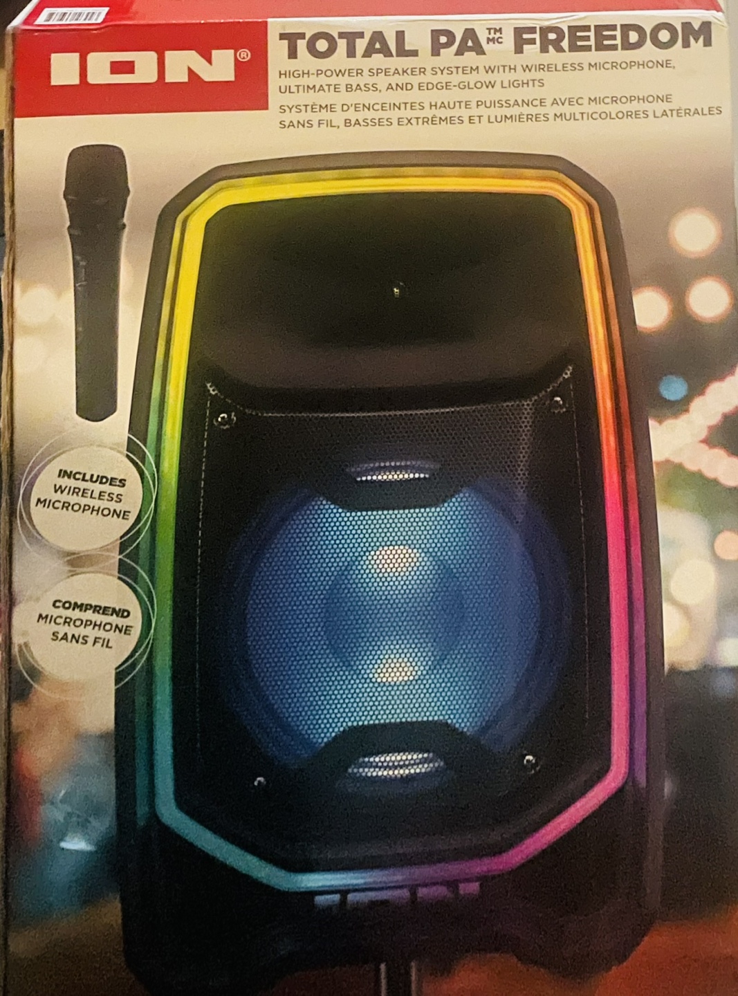 ION Total PA Freedom Wireless Speaker System with Microphone