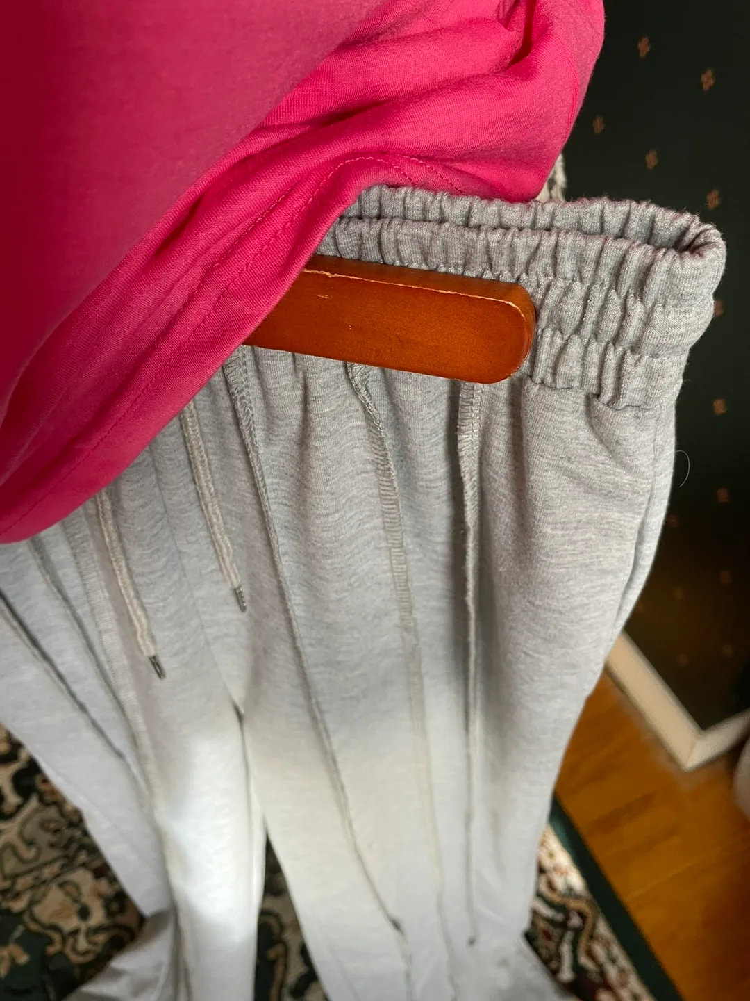 #ThriftyPicks Grey sweatpants with detail image indicator(5)
