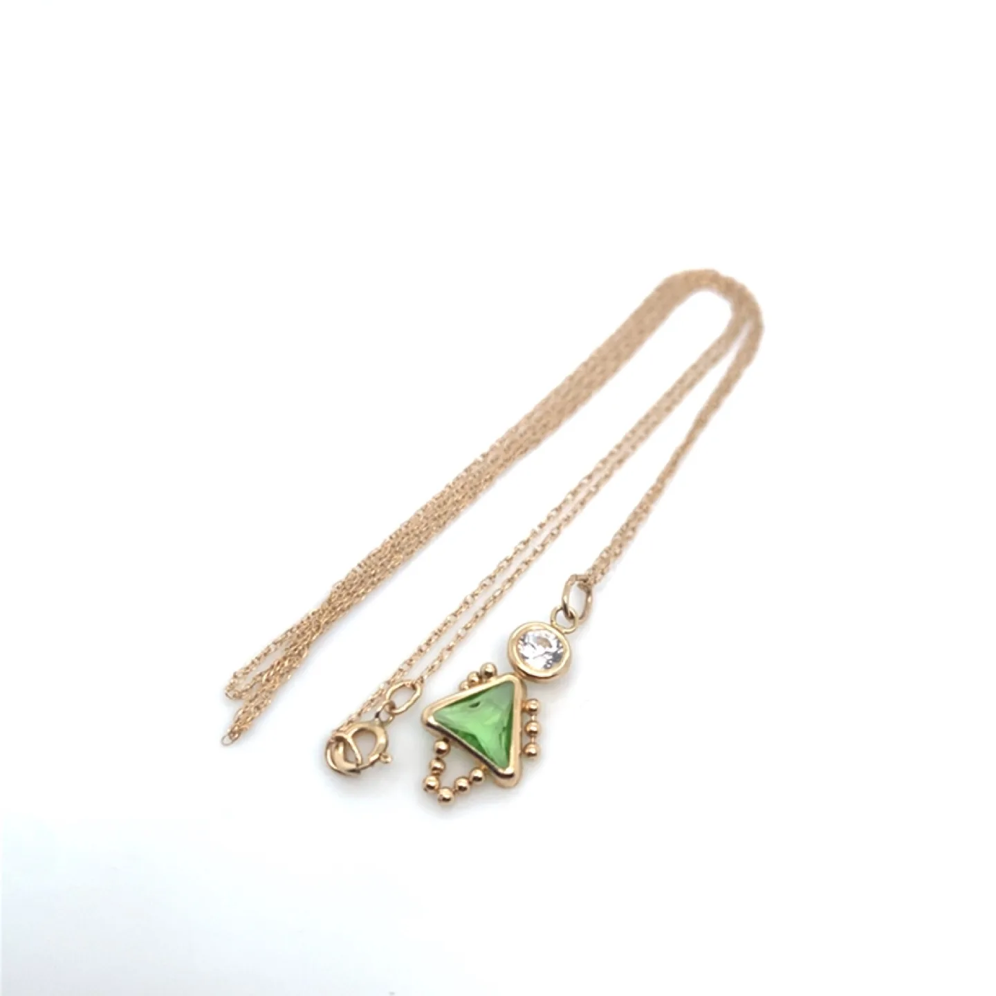 10K Yellow Gold Necklace 18” image indicator(2)