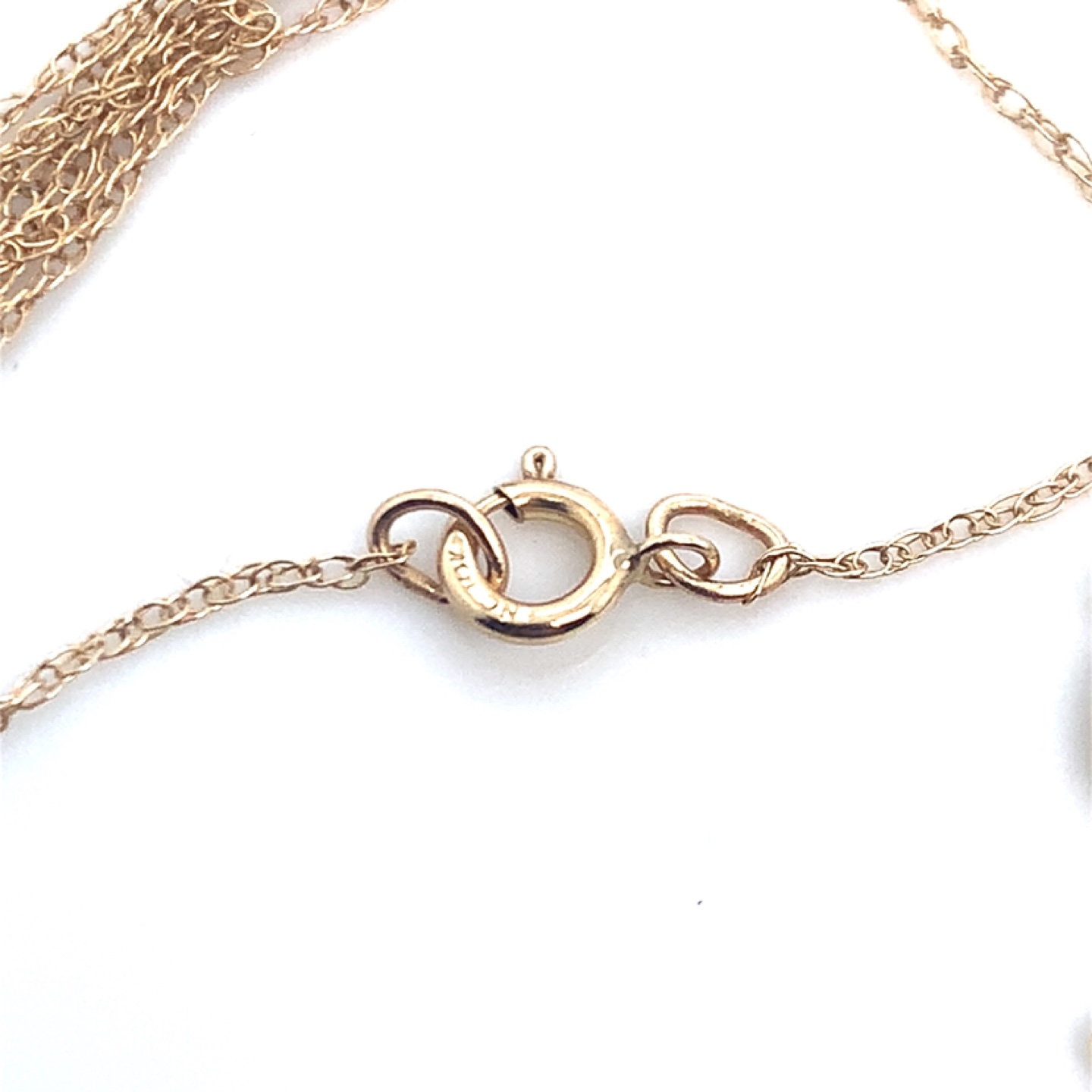 10K Yellow Gold Necklace 18” - photo 4